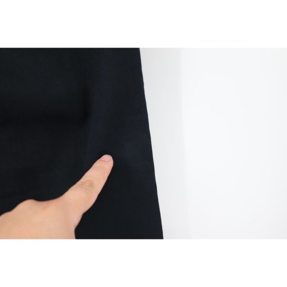 SPANX Jeans Womens Size 31 Signature Waist Straight Leg High Rise Black stretch - Picture 13 of 13